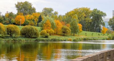 Autumn colors in Minsk 