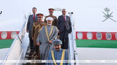 Sultan of Oman touches down in Belarus for official visit 