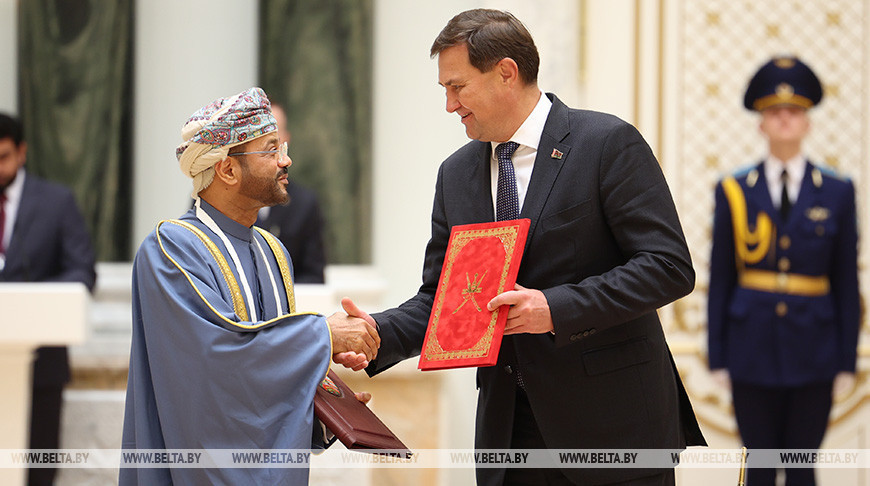 Belarus, Oman sign package of documents on cooperation Belarus, Oman sign package of documents on cooperation