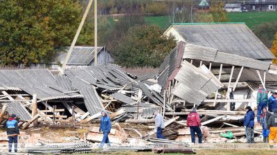  Storm wreaks havoc in Mogilev Oblast
 
  
  