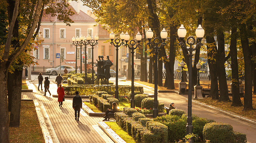Autumn colors in Minsk