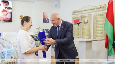 Young families in Grodno congratulated on their new additions
 
  
  
