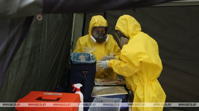  Emergency epidemic response drill in Mogilev
  
   
  