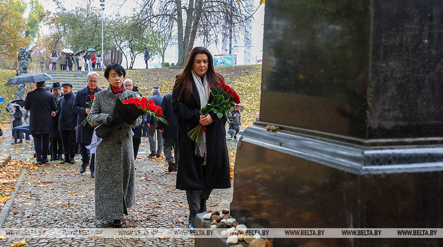 Jewish ghetto victims of commemorated in Minsk