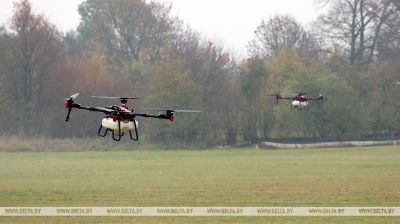 Agricultural drones presented in Grodno Oblast
