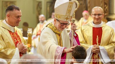 Pope's special envoy leads liturgy to mark 100th Anniversary of Pinsk Diocese