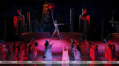 Spartacus ballet at Bolshoi in Minsk Spartacus ballet at Bolshoi in Minsk