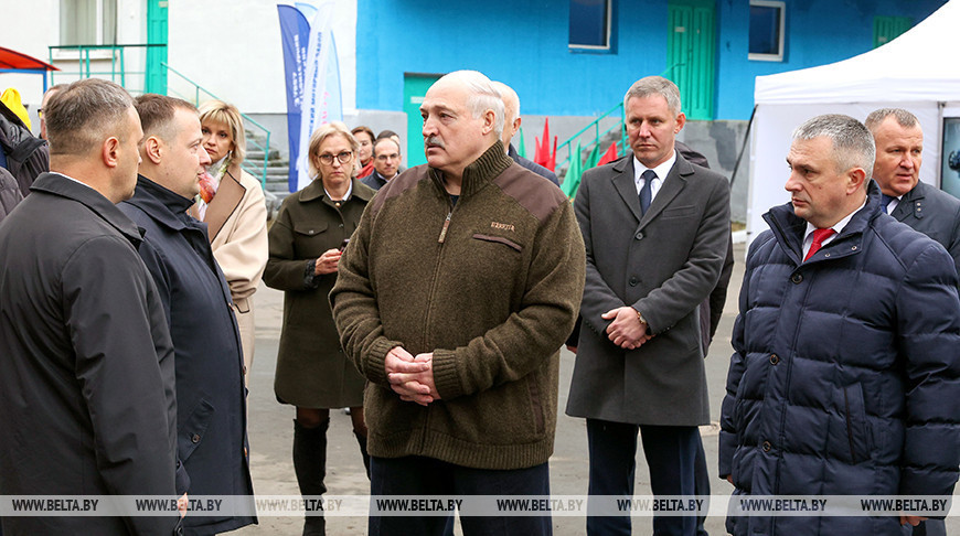 Lukashenko visits Zhitkovichi