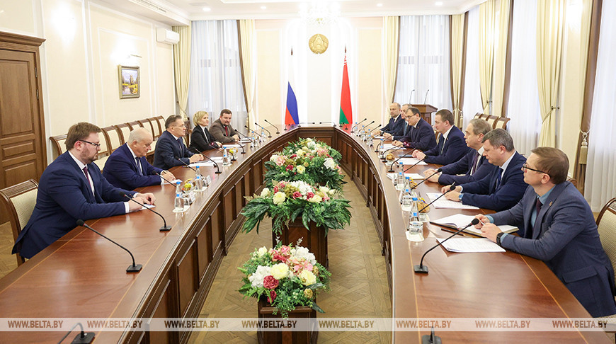 Belarus' government hosts director general of Russia's Rosatom 