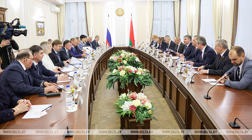 Cooperation between Belarus, Russia's Rostov Oblast discussed in Minsk 