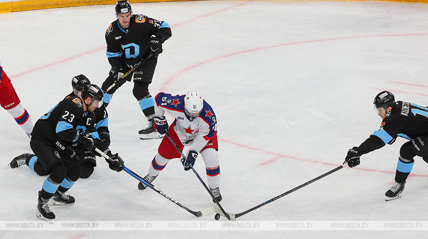 2025/26 KHL: HC Dinamo Minsk beat HC CSKA Moscow