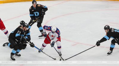 2025/26 KHL: HC Dinamo Minsk beat HC CSKA Moscow
