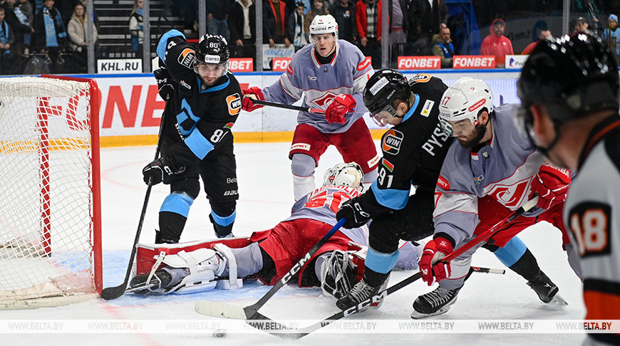 KHL: HC Dinamo Minsk blank HC Spartak