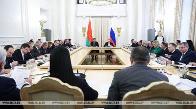 Belarus-Russia ministerial meeting in Moscow 