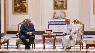 Belarusian president meets with Sultan of Oman 