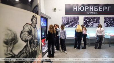 Exhibition about Nuremberg Trials in Minsk