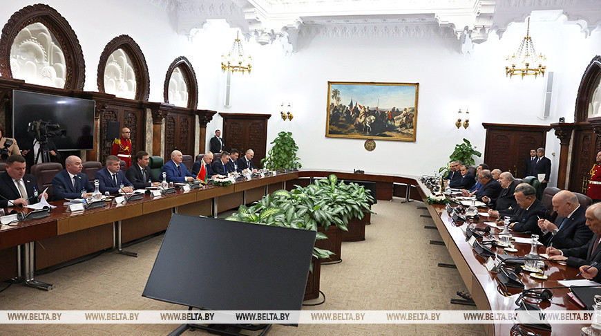 Presidents of Belarus, Algeria hold expanded talks