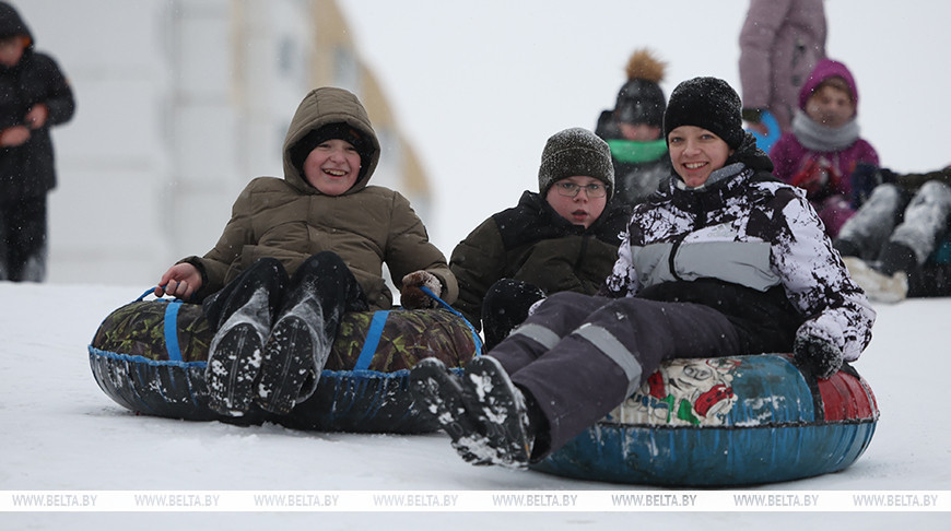 Winter fun in Minsk