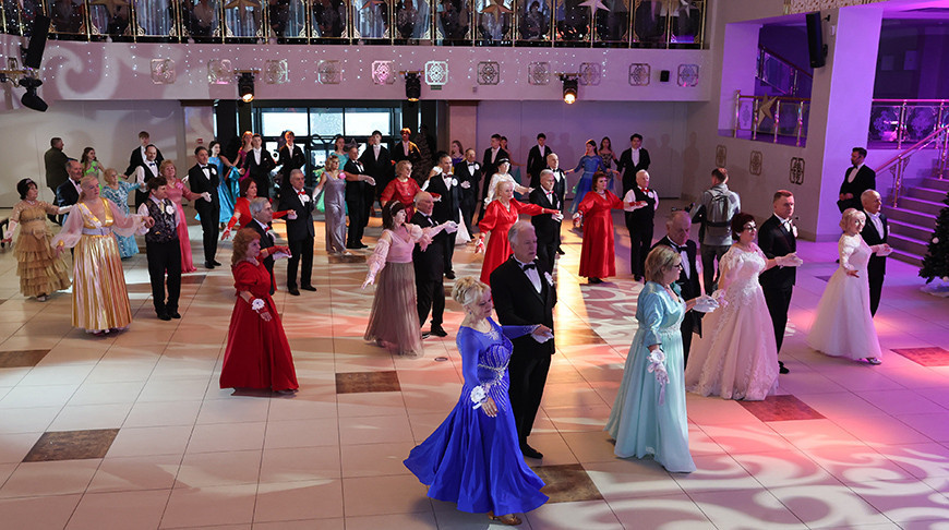Christmas Symphony ball for seniors in Mogilev