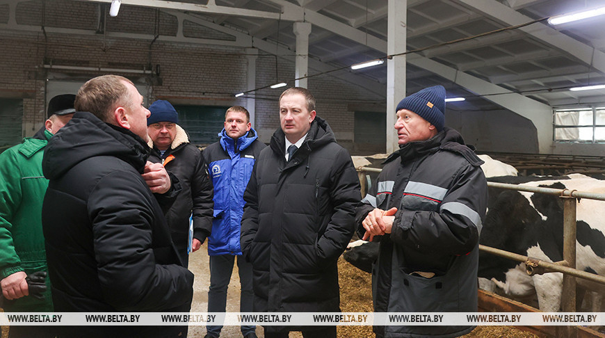 Belarusian PM tours Loshnitsa dairy farm