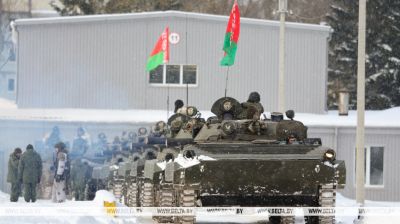 Snap army inspection in Belarus