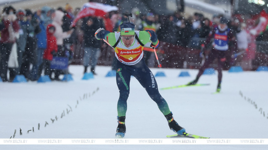 Smolski wins pursuit at Commonwealth Cup in Raubichi