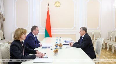 Turchin, Glazyev discuss agenda for Union State Council of Ministers meeting