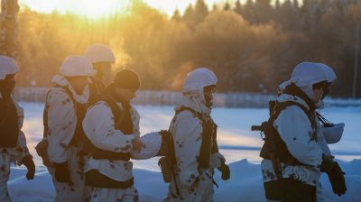 Snap army inspection over