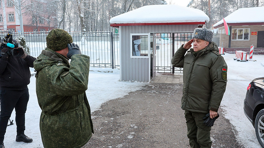 Army inspection continues in Belarus