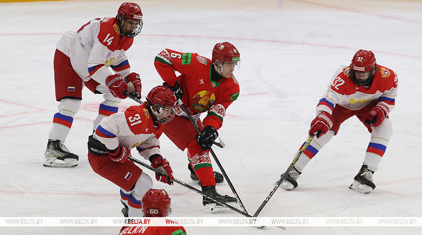 Belarus’ youth hockey team starts home Future Cup with win