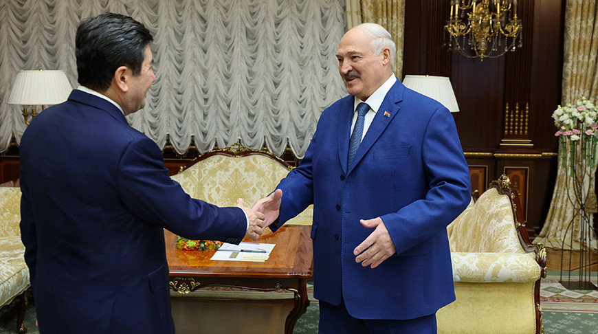 Lukashenko meets with Kazakhstan Mazhilis chairman