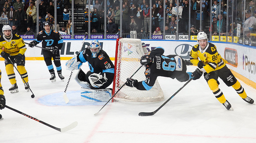 KHL: Dinamo Minsk defeat Severstal in home match