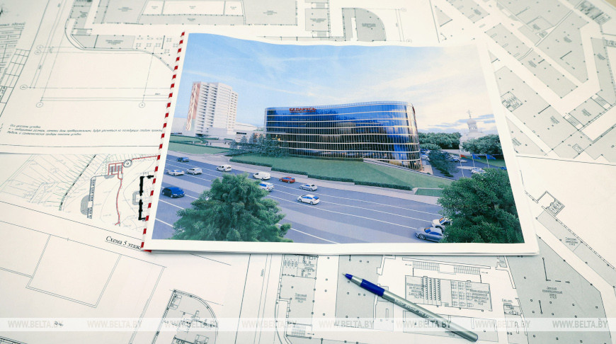 Future multifunctional center in Vitebsk