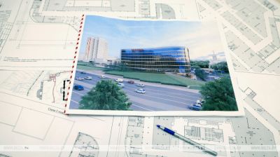 Future multifunctional center in Vitebsk