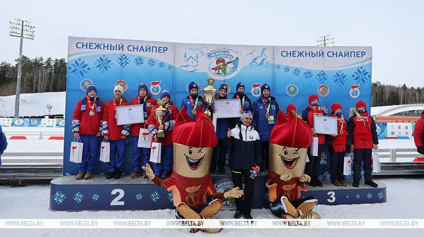 Minsk representatives top Snow Sniper medal standings