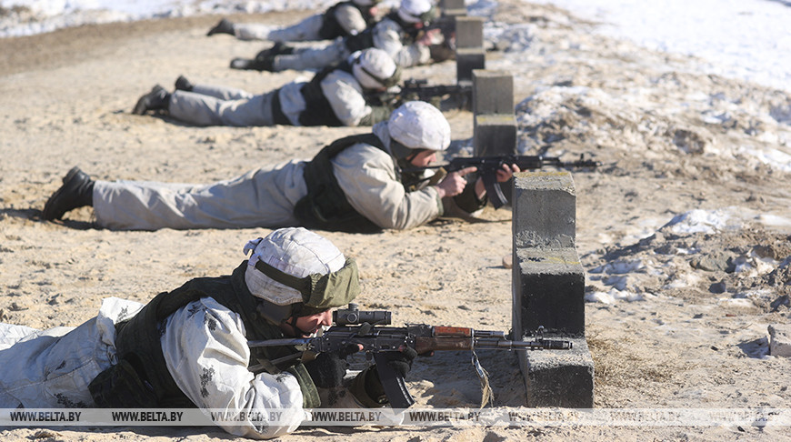 Army inspection in progress