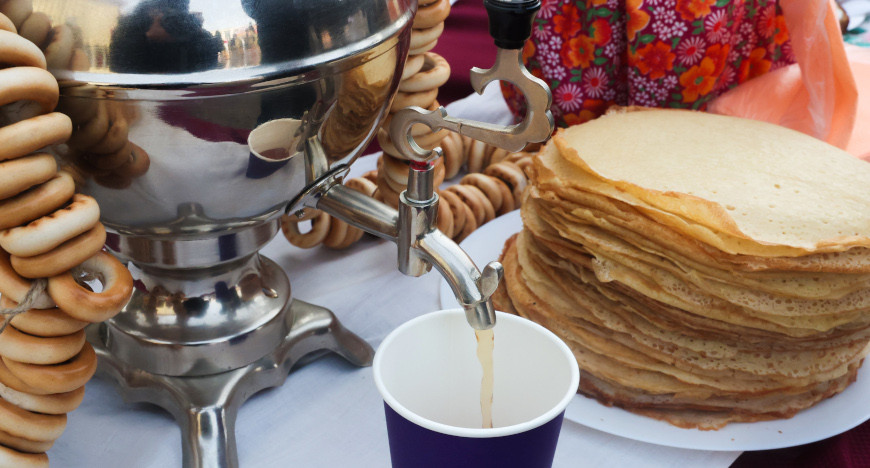 Military unit in Mogilev celebrates Maslenitsa