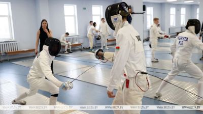Modern pentathlon championship in Gomel