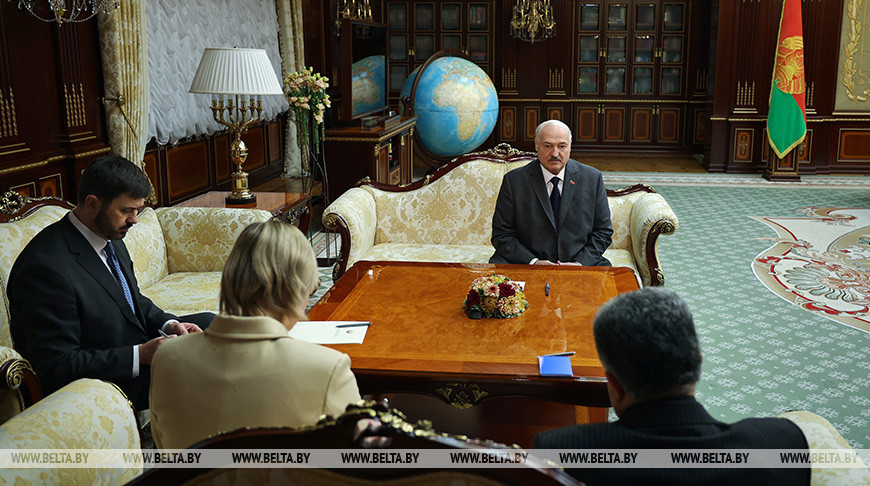Lukashenko meets with Iranian Ambassador
   