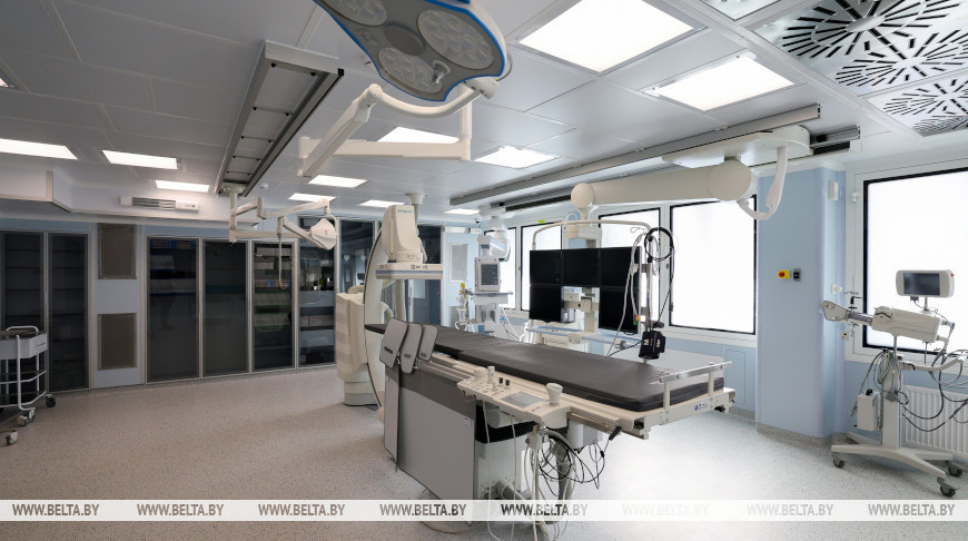 New angiography suite at Minsk hospital