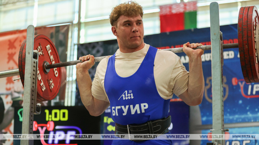 Powerlifting Universiade finals in Minsk