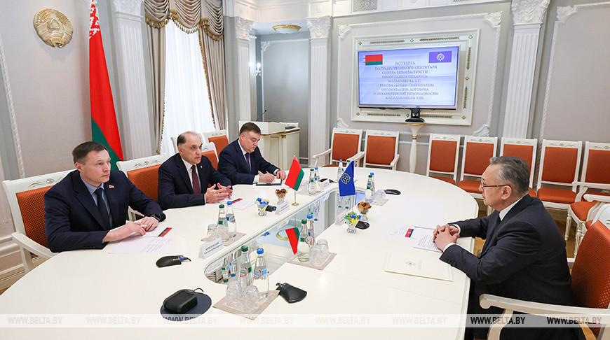 Volfovich meets with CSTO chief 