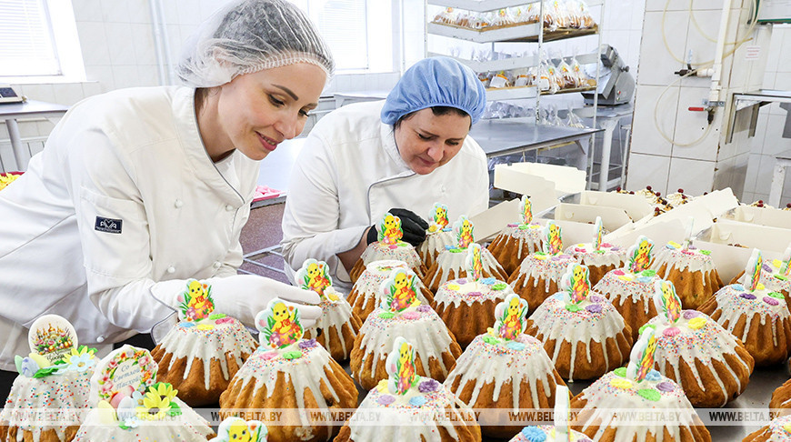 Easter baking in full swing