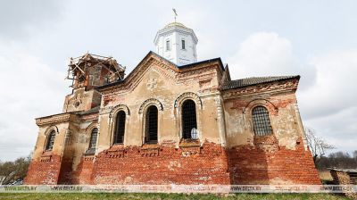 19th-century church restoration in Beshenkovichi District 