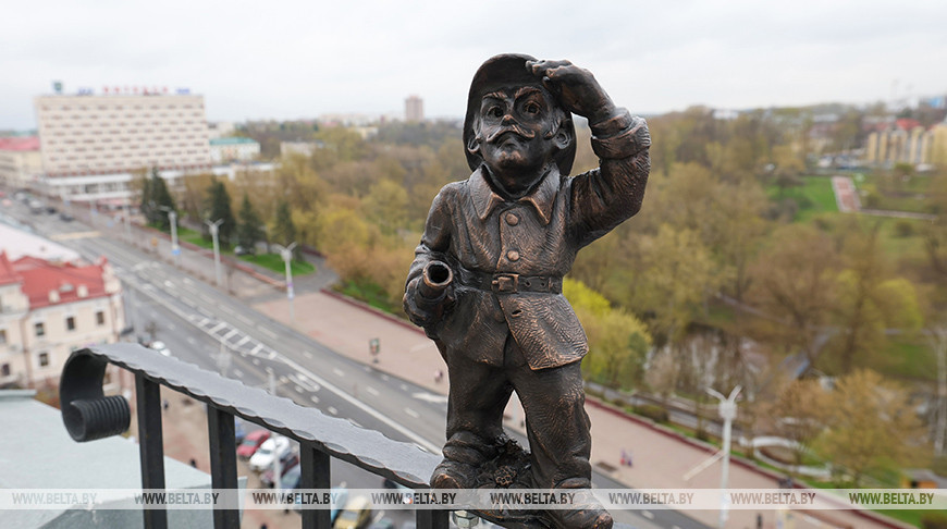 Watchtower firefighter sculpture unveiled in Vitebsk 