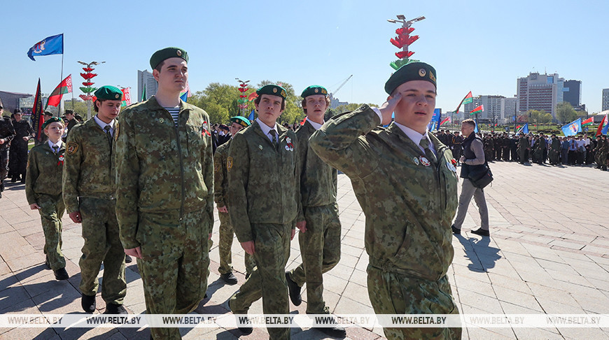 Festival of military-patriotic clubs in Minsk