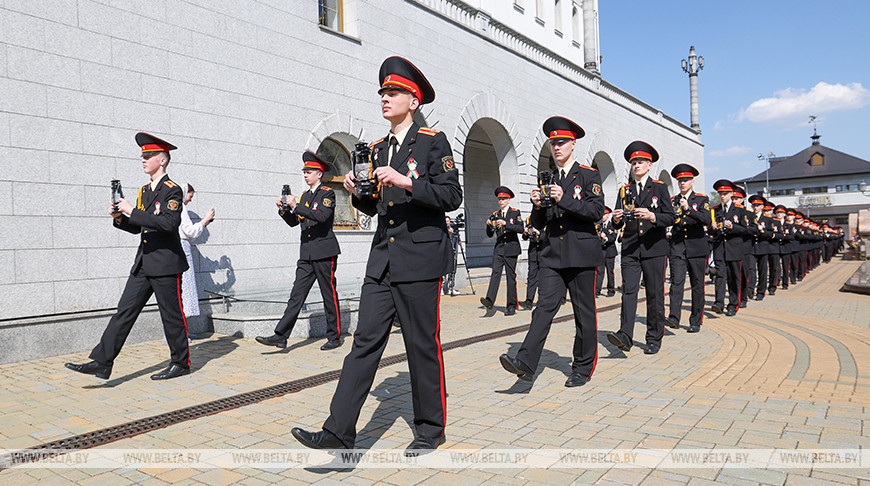Flame of Memory patriotic event in Minsk