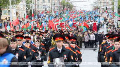Victory Day celebrations draw crowds in Vitebsk