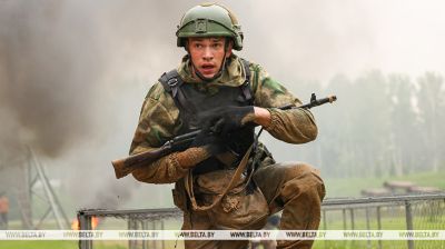  Black beret qualification tests underway in Minsk District
 
  
  
