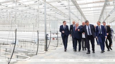 Belarus’ PM reviews greenhouse construction